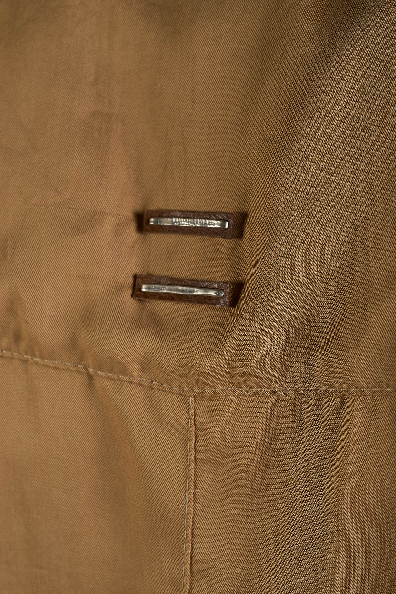 DANIELE BASTA LEATHER AND SILVER JACKET